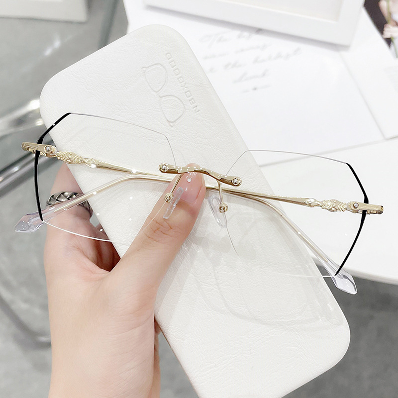Men'S Fashion Rimless Glasses - Очки для близорукости без оправы, женские