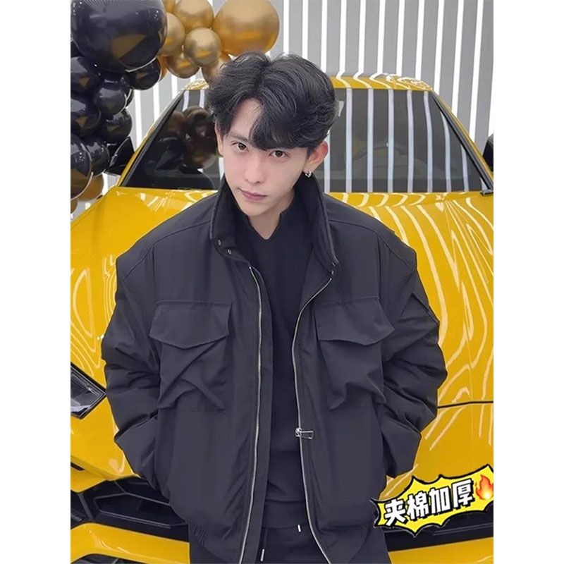 Harrington Jacket - Рабочая куртка, хлопковая куртка, мужская зимняя