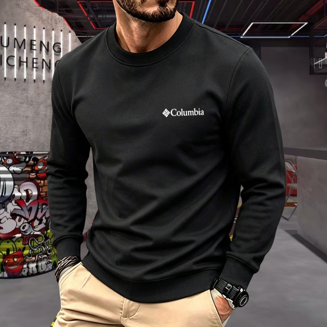 Men'S Fashion Brands - Мягкая хлопковая мужская футболка с длинным