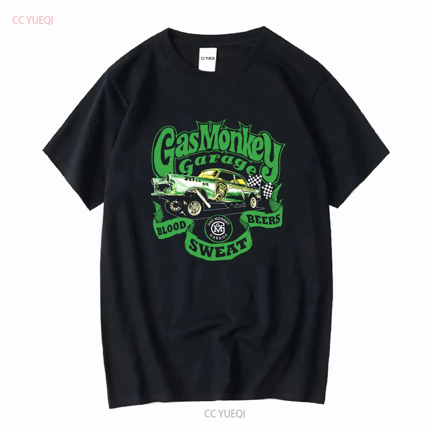 Men'S Fashion Garage - Модная мужская футболка 2024 года с
