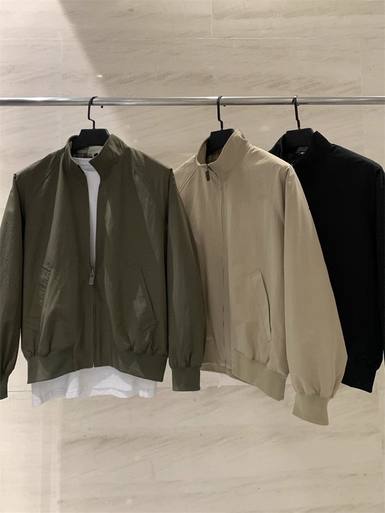 Harrington Jacket - Куртка-харрингтон унисекс с воротником-стойкой на молнии,