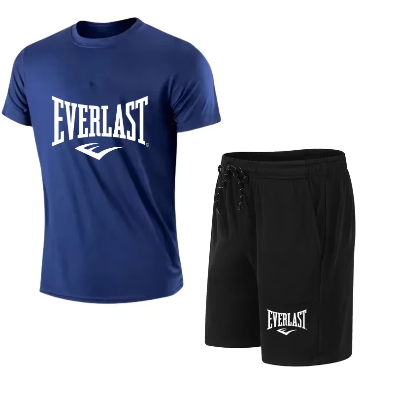 Men'S Fashion Trends 2025 - Мужской комплект EVERLAST: футболка и шорты