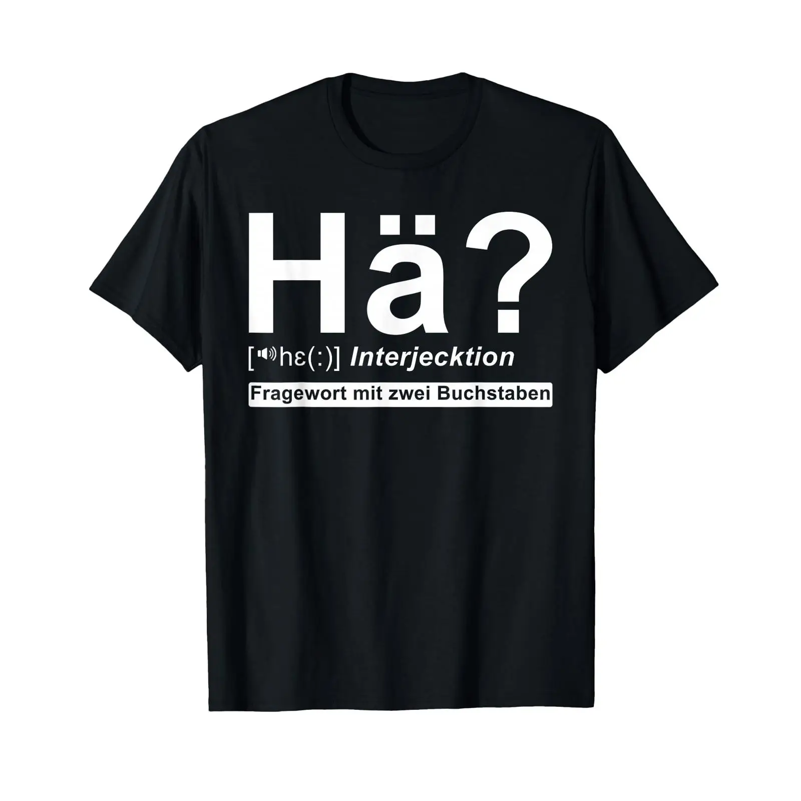 Men'S Fashion Questions - Футболка Hä Questioned Mit Two Letters,