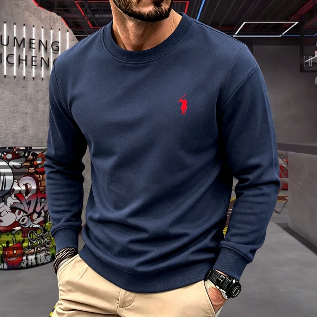 Men'S Fashion Brands - Мягкая хлопковая мужская футболка с длинным
