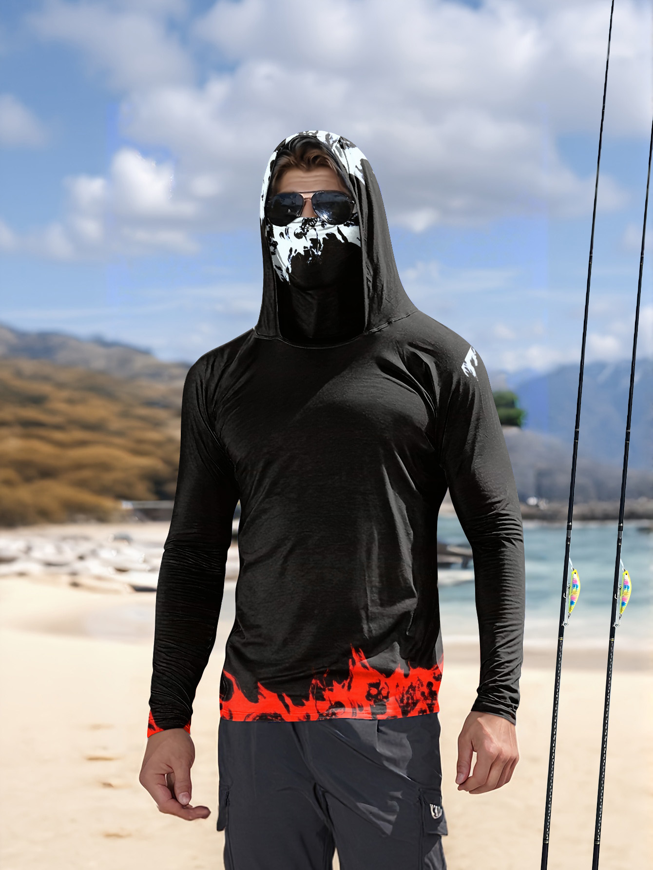 Men'S Fashion Trends 2025 - Мужская рубашка для рыбалки с капюшоном,