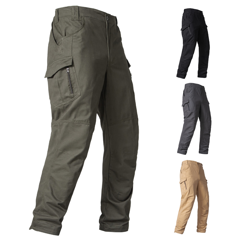 Mens Fashion Cargo Pants - Новые мужские свободные повседневные брюки большого