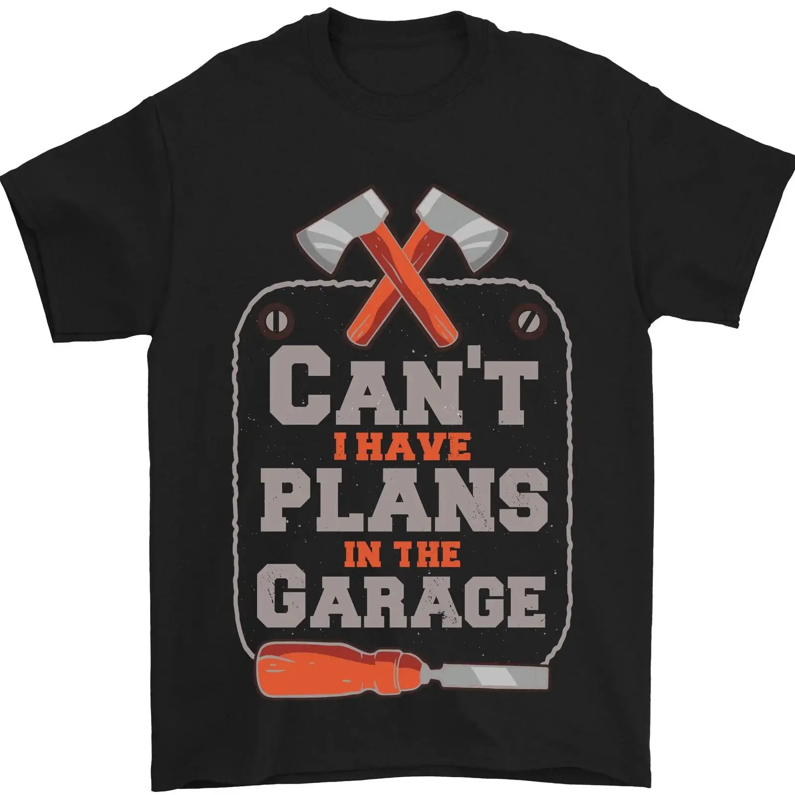 Men'S Fashion Garage - Футболка Pläne IN The Garage Tischler