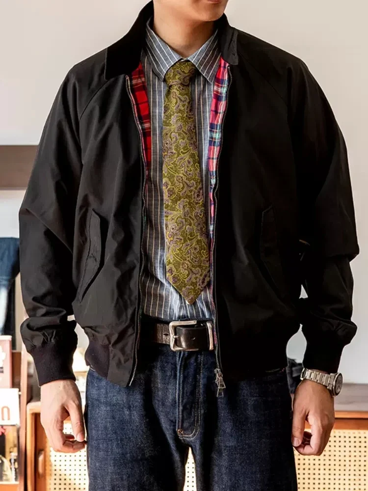 Harrington Jacket - Красная Торнадо Классическая куртка в британском