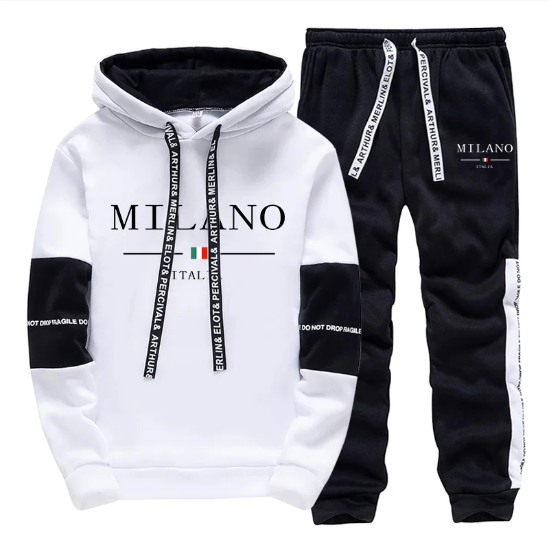 Men'S Fashion Designer - Мужской комплект: худи и брюки. Модный