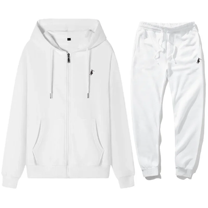 Mens Fashion Zip Up - Мужской классический спортивный костюм 2026: худи