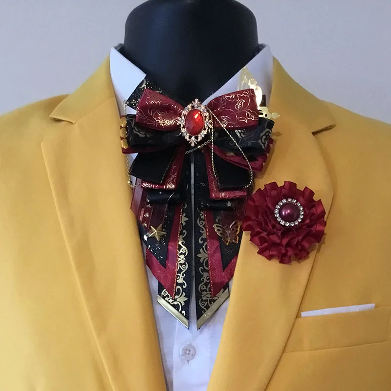 Mens Fashion Dress Shirts - Мужской галстук-бабочка, роскошный свадебный галстук-бабочка, Женская
