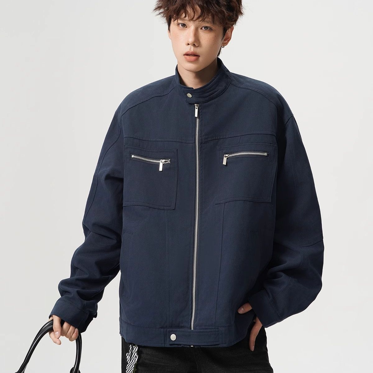 Harrington Jacket - Винтажная куртка-харрингтон для мужчин, весенне-осенняя, унисекс,
