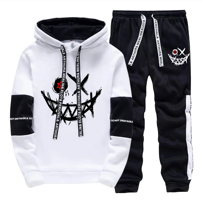 Men'S Fashion Designer - Мужской комплект: худи и брюки 2026.