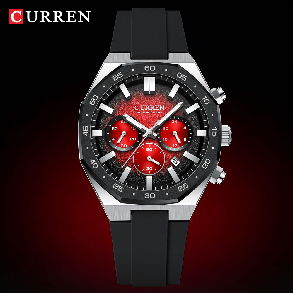 Fashion Mens Watches - Мужские спортивные часы CURREN Fashion Casual