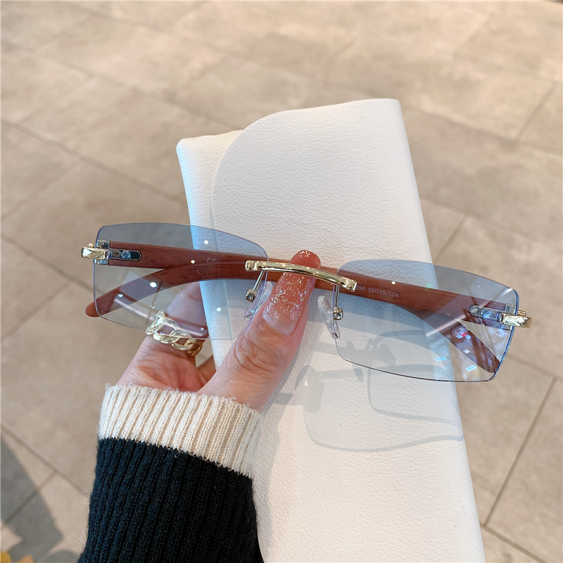 Men'S Fashion Rimless Glasses - Солнцезащитные очки без оправы для мужчин