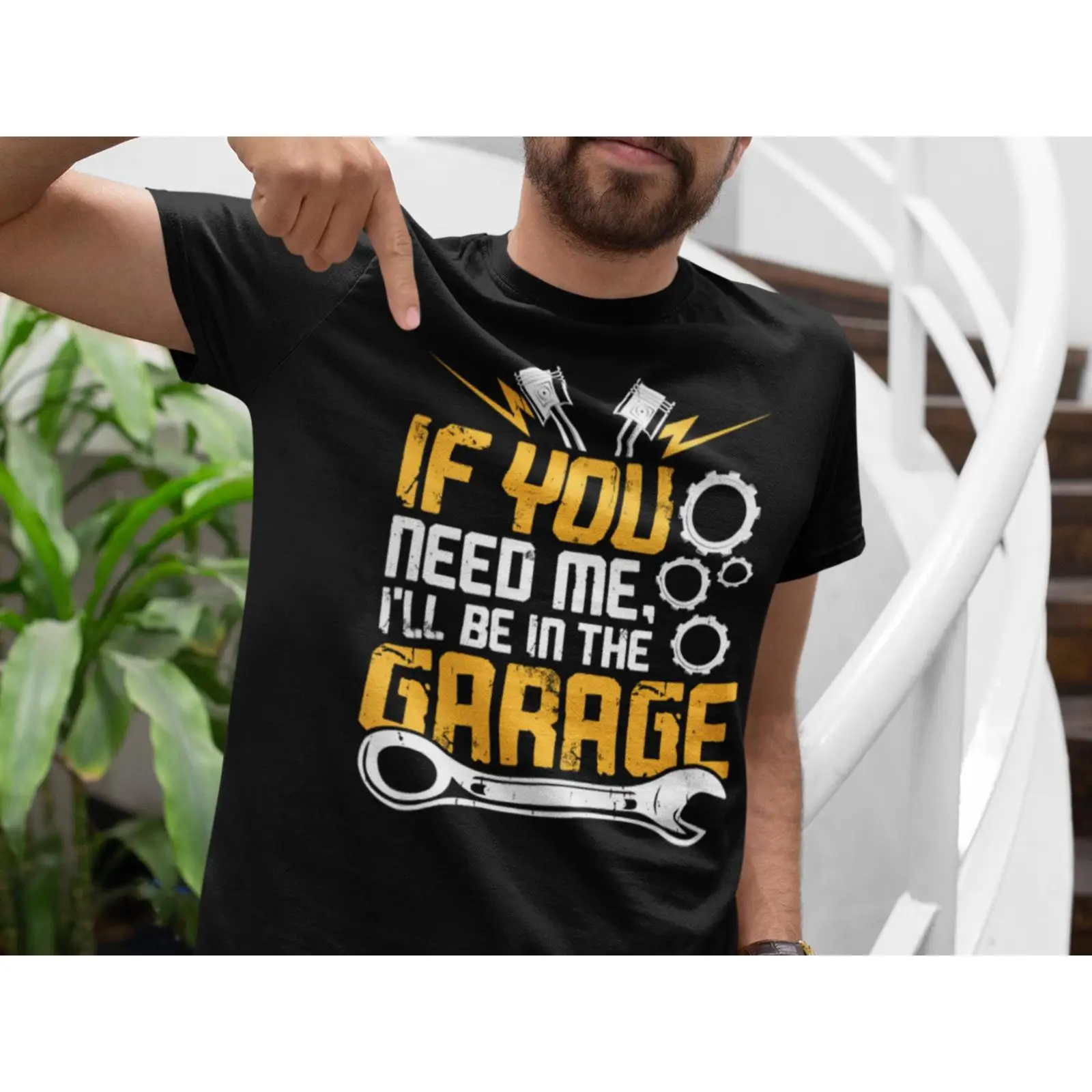 Men'S Fashion Garage - Футболка Garage Humor для автолюбителей и
