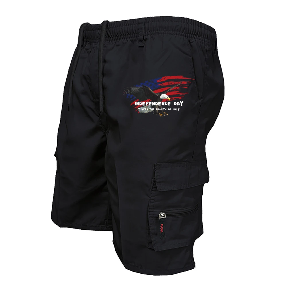 Mens Fashion Cargo Pants - Летние мужские шорты-карго в военном стиле