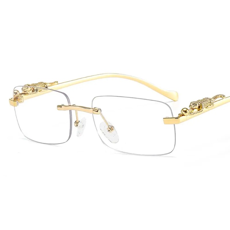 Men'S Fashion Rimless Glasses - Солнцезащитные очки без оправы квадратной формы