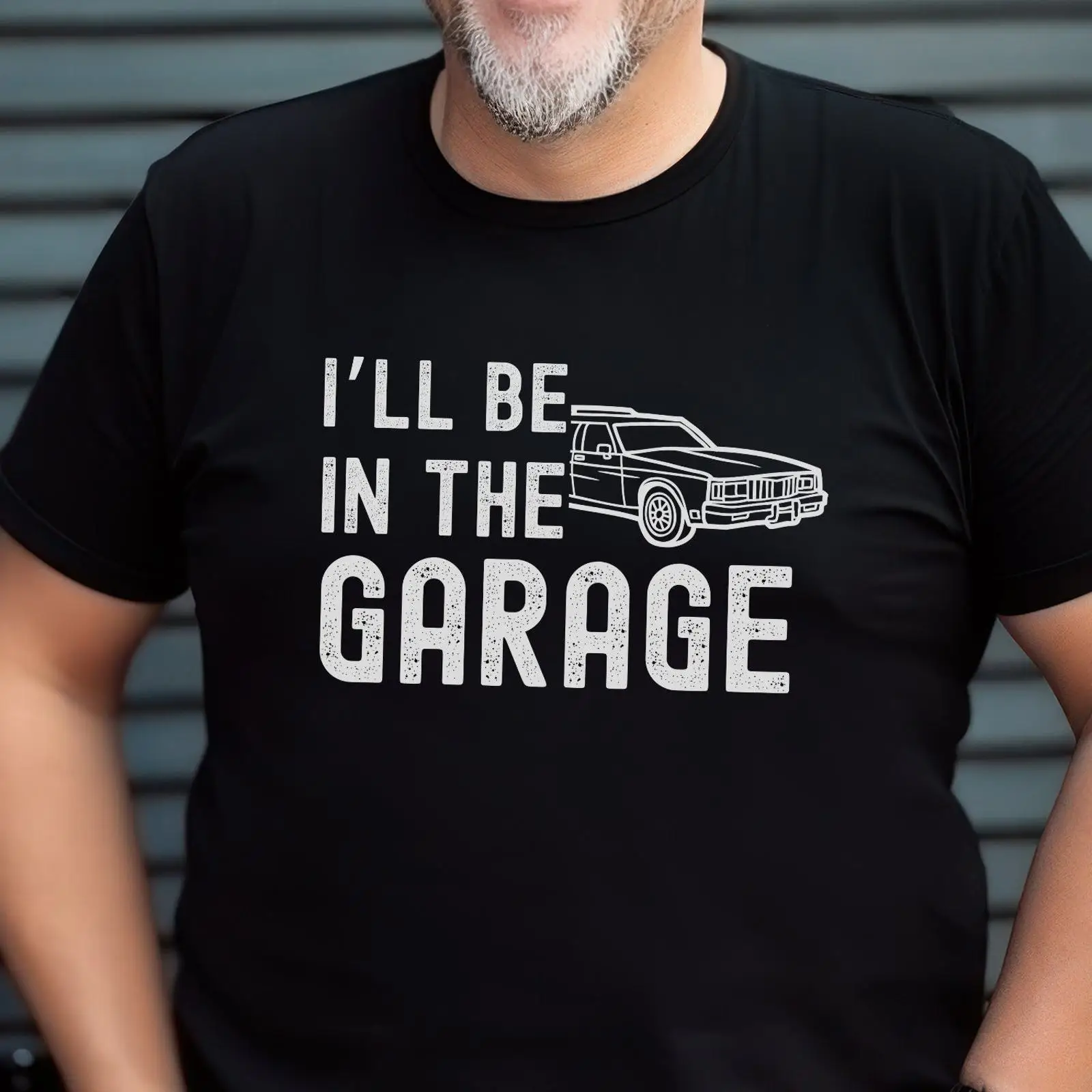 Men'S Fashion Garage - Забавная футболка для гаражника: винтажная, с