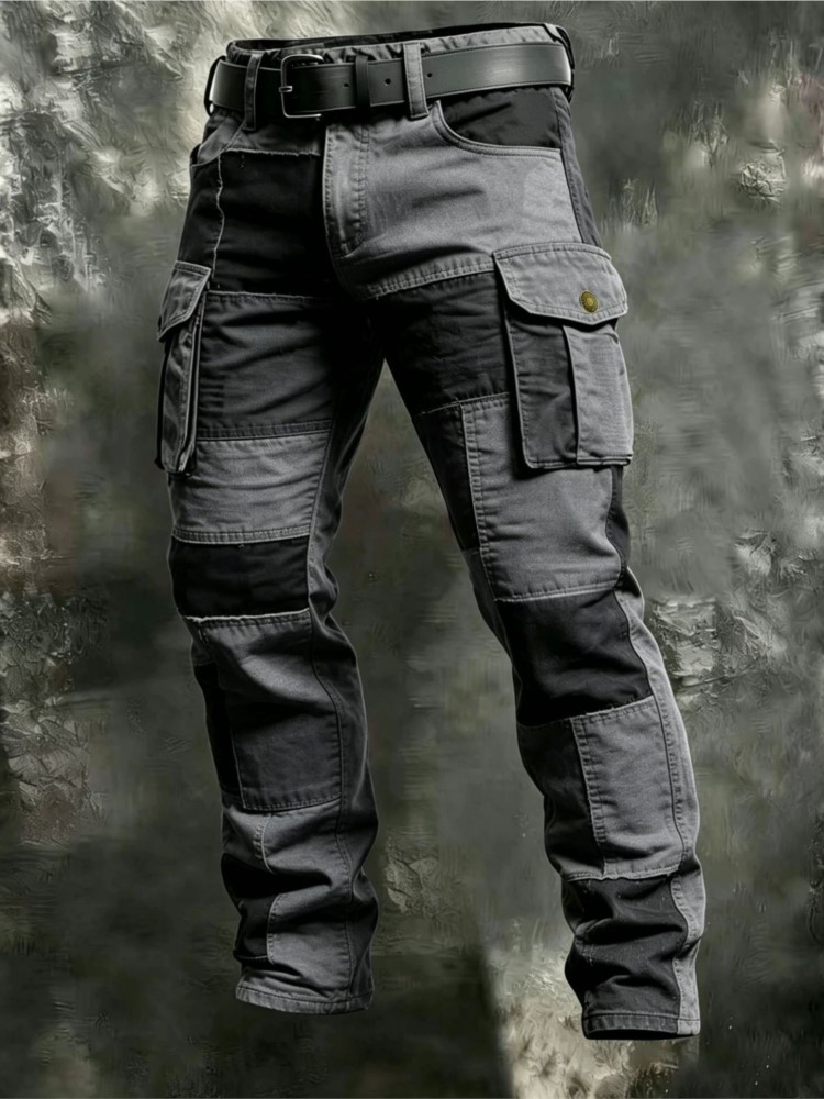 Мужские хлопковые брюки карго  – обзор и цена Mens Fashion Cargo Pants