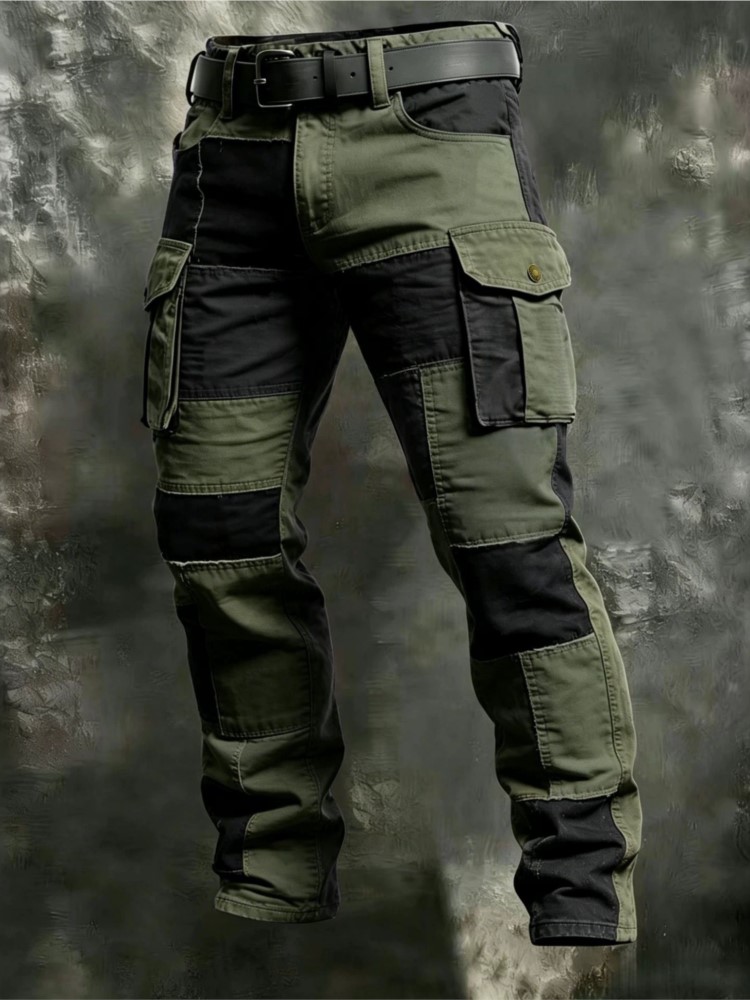 Мужские хлопковые брюки карго  – обзор и цена Mens Fashion Cargo Pants
