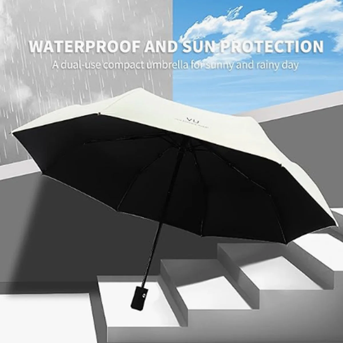 Складной автоматический мини-з – обзор и цена Men'S Fashion Umbrella