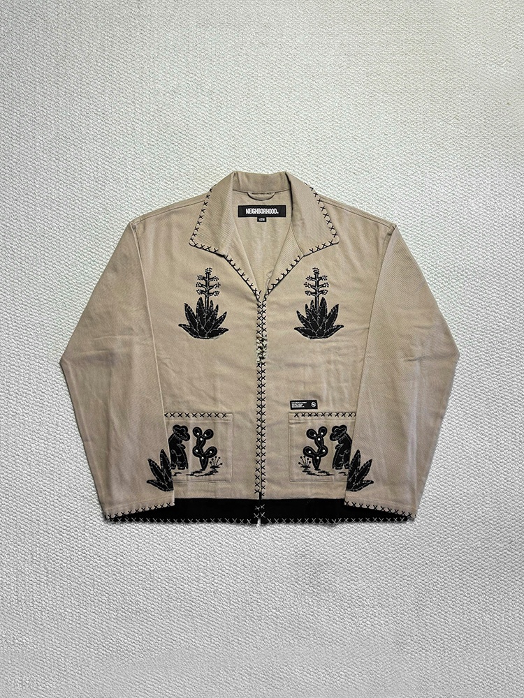 Куртка-пальто с вышитой фетров – обзор и цена Harrington Jacket