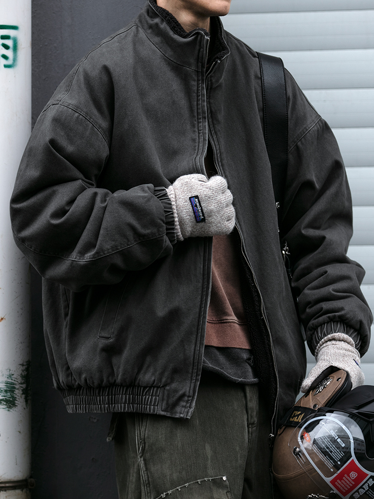 Японская винтажная флисовая ку – обзор и цена Harrington Jacket