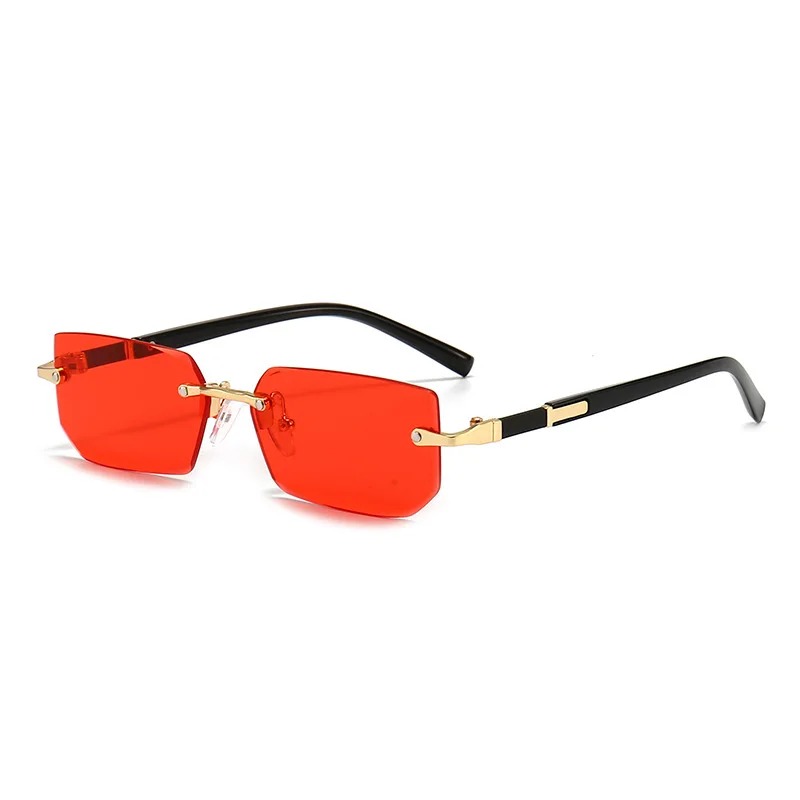 Модные солнцезащитные очки без – обзор и цена Men'S Fashion Rimless Glasses