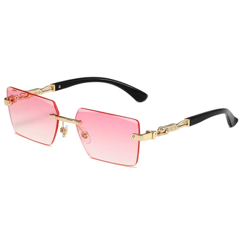 Модные солнцезащитные очки без – обзор и цена Men'S Fashion Rimless Glasses