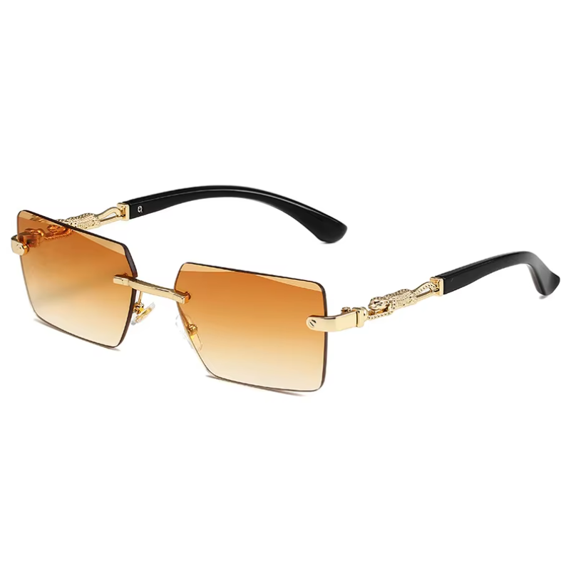 Модные солнцезащитные очки без – обзор и цена Men'S Fashion Rimless Glasses