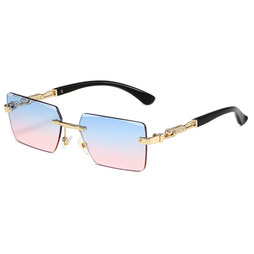 Модные солнцезащитные очки без – обзор и цена Men'S Fashion Rimless Glasses