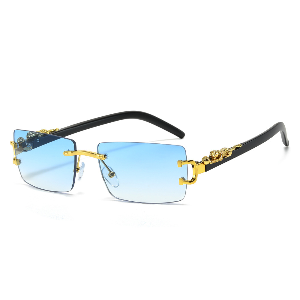 1 шт. Модные винтажные солнцез – обзор и цена Men'S Fashion Rimless Glasses