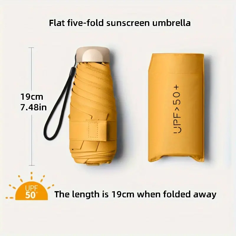 Маленький складной зонт от сол – обзор и цена Men'S Fashion Umbrella