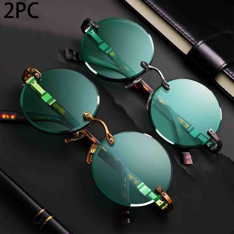 Модные классические солнцезащи – обзор и цена Men'S Fashion Rimless Glasses