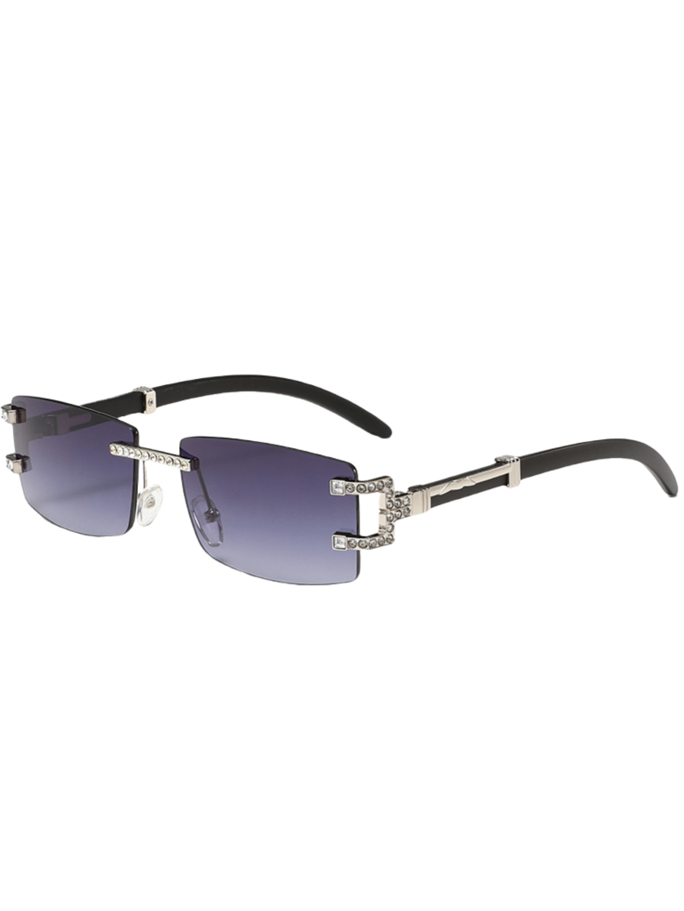 Модные солнцезащитные очки в с – обзор и цена Men'S Fashion Rimless Glasses