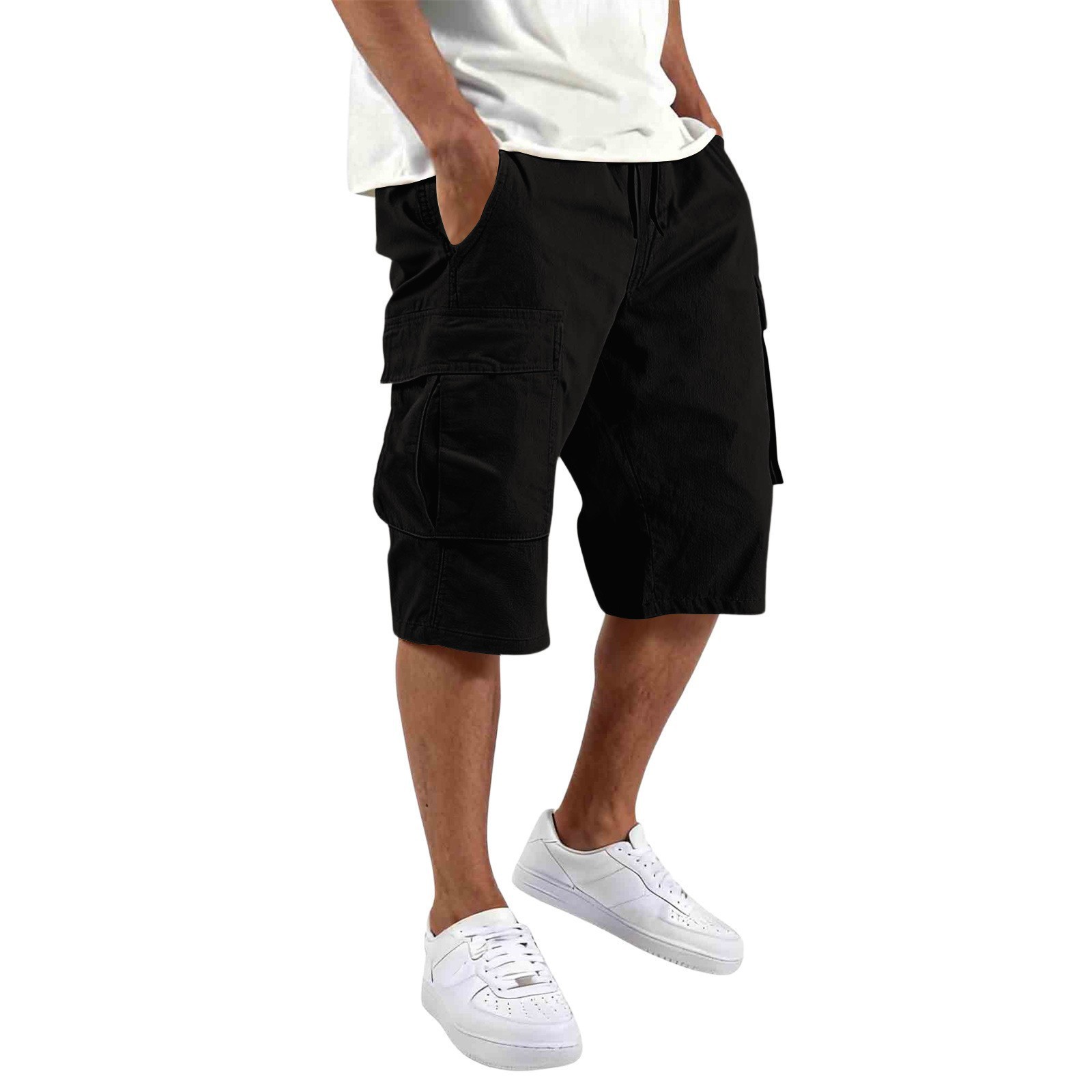 Летние мужские свободные прямы – обзор и цена Mens Fashion Cargo Pants