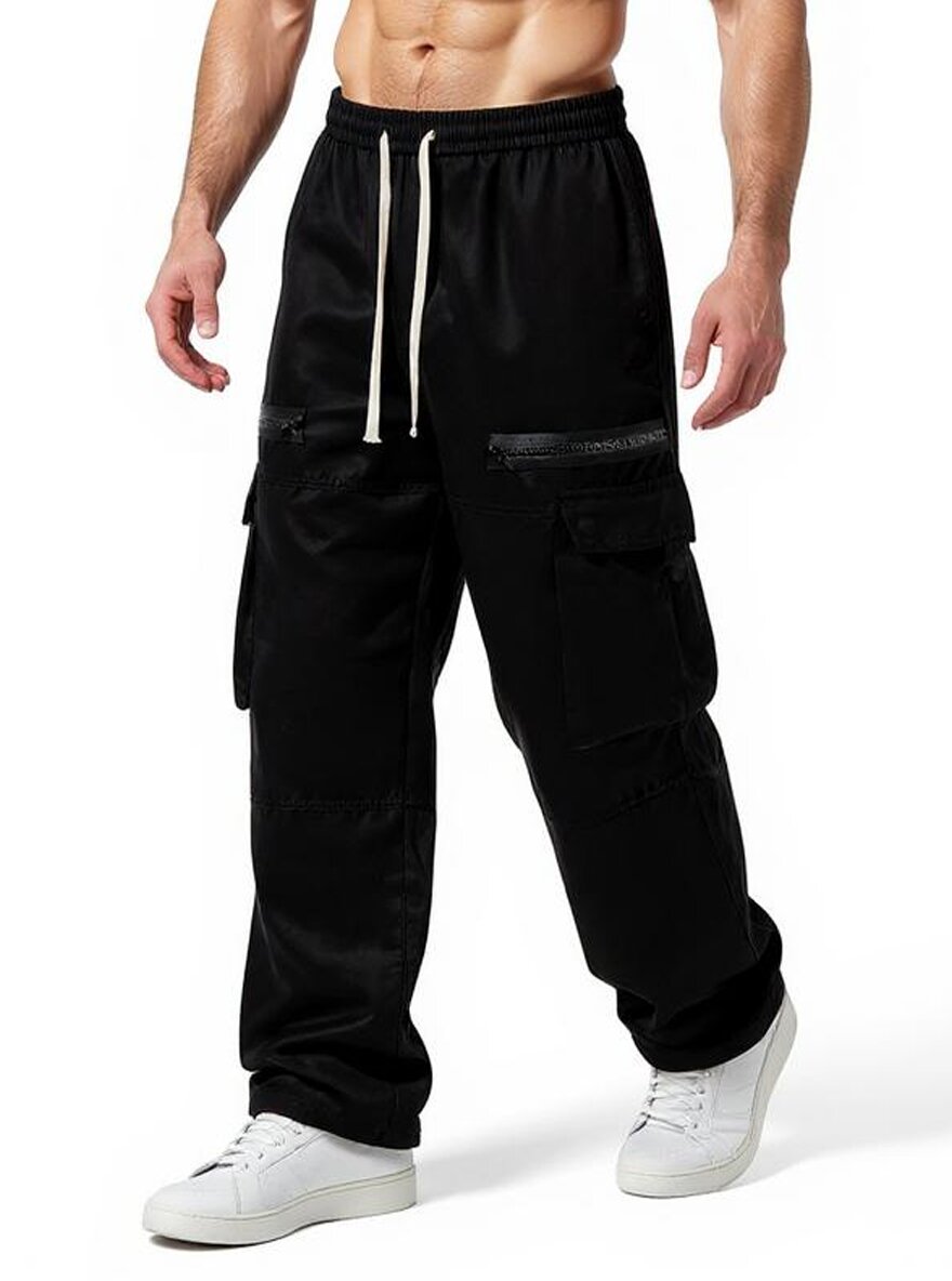 Весенне-осенние модные брюки-к – обзор и цена Mens Fashion Cargo Pants
