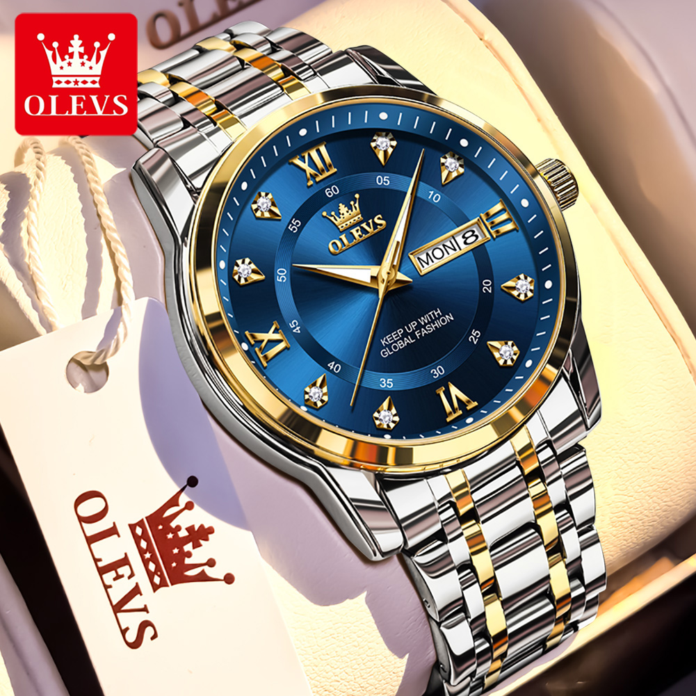 OLEVS брендовые модные мужские – обзор и цена Fashion Mens Watches