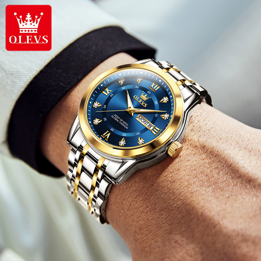 OLEVS брендовые модные мужские – обзор и цена Fashion Mens Watches