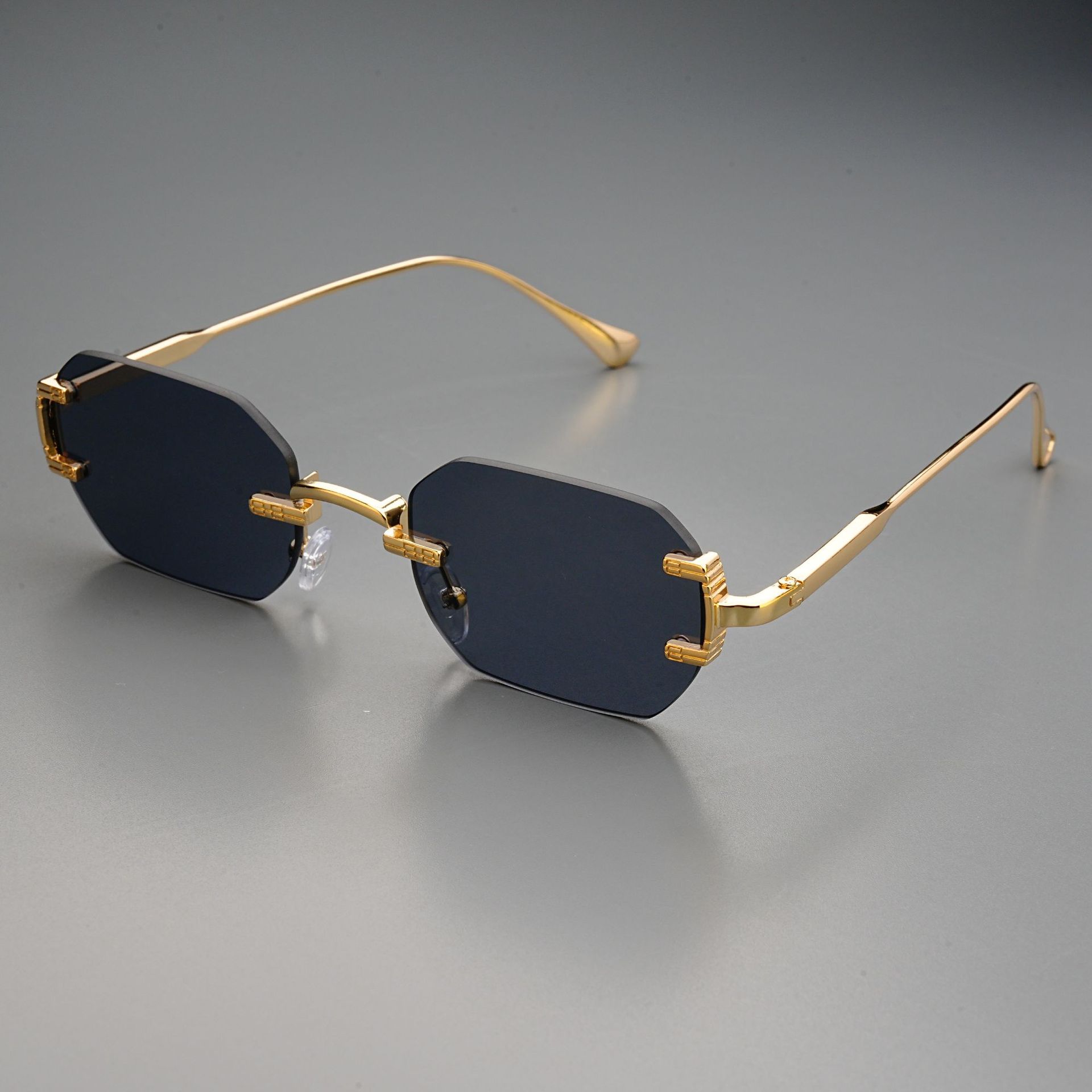 Солнцезащитные очки без оправы – обзор и цена Men'S Fashion Rimless Glasses