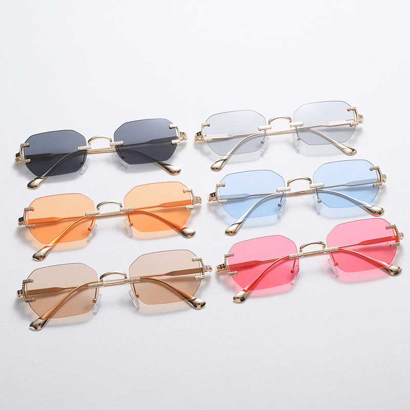 Солнцезащитные очки без оправы – обзор и цена Men'S Fashion Rimless Glasses