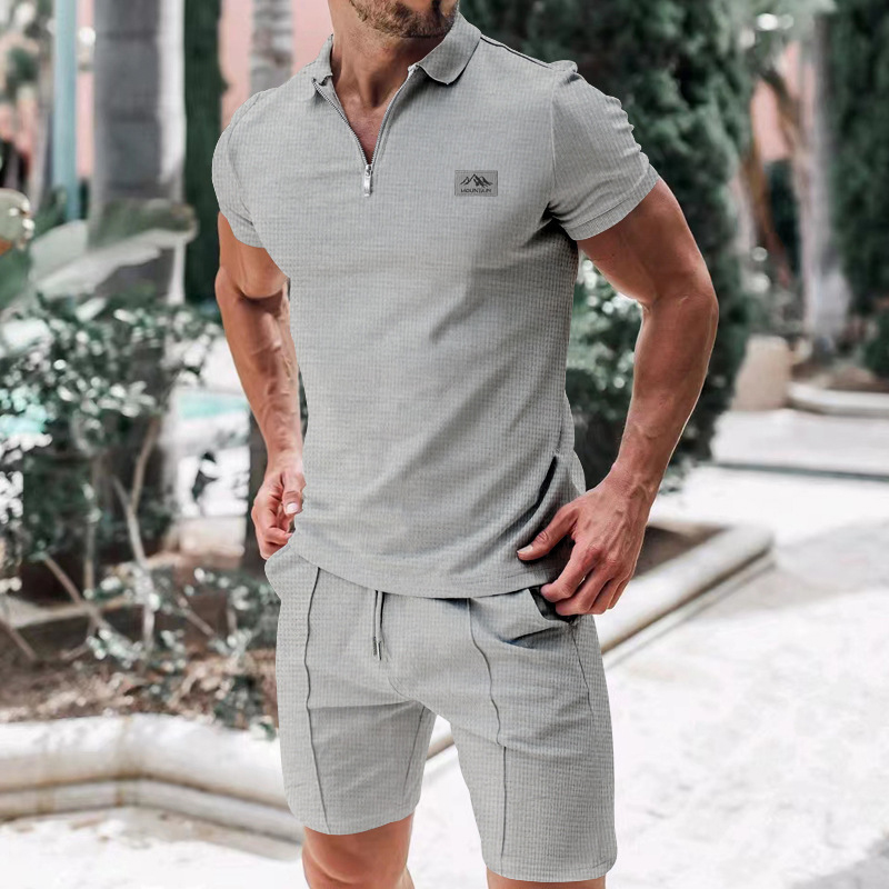 Новый мужской костюм в европей – обзор и цена Mens Fashion Zip Up