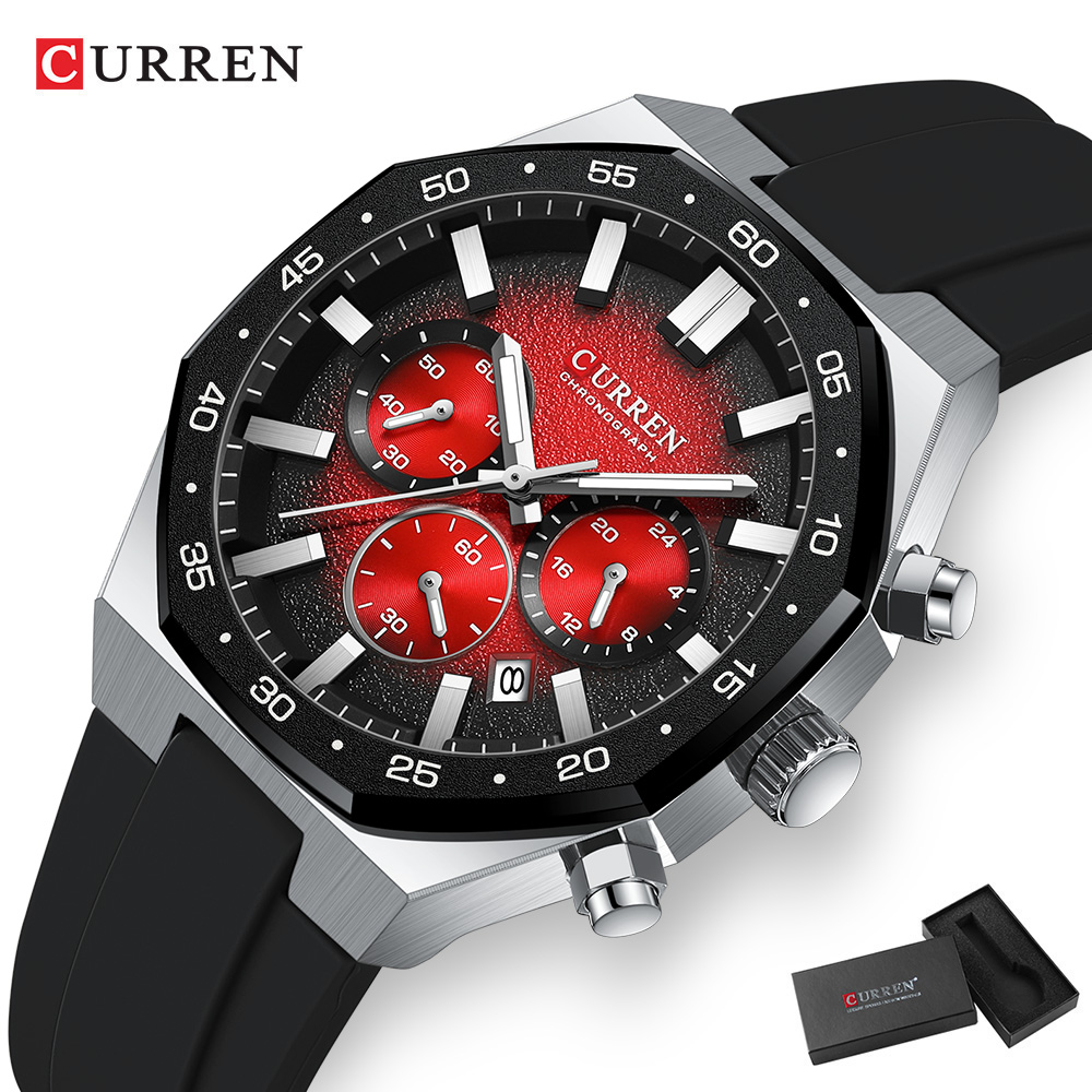 Мужские спортивные часы CURREN – обзор и цена Fashion Mens Watches
