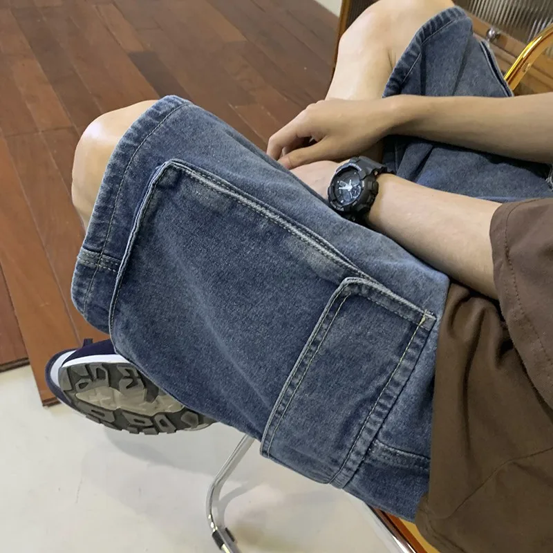Корейские мужские летние тонки – обзор и цена Mens Fashion Cargo Pants
