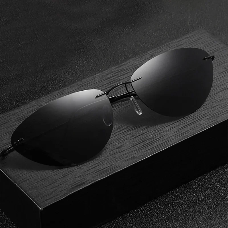 Солнцезащитные очки 2026 Polar – обзор и цена Men'S Fashion Rimless Glasses