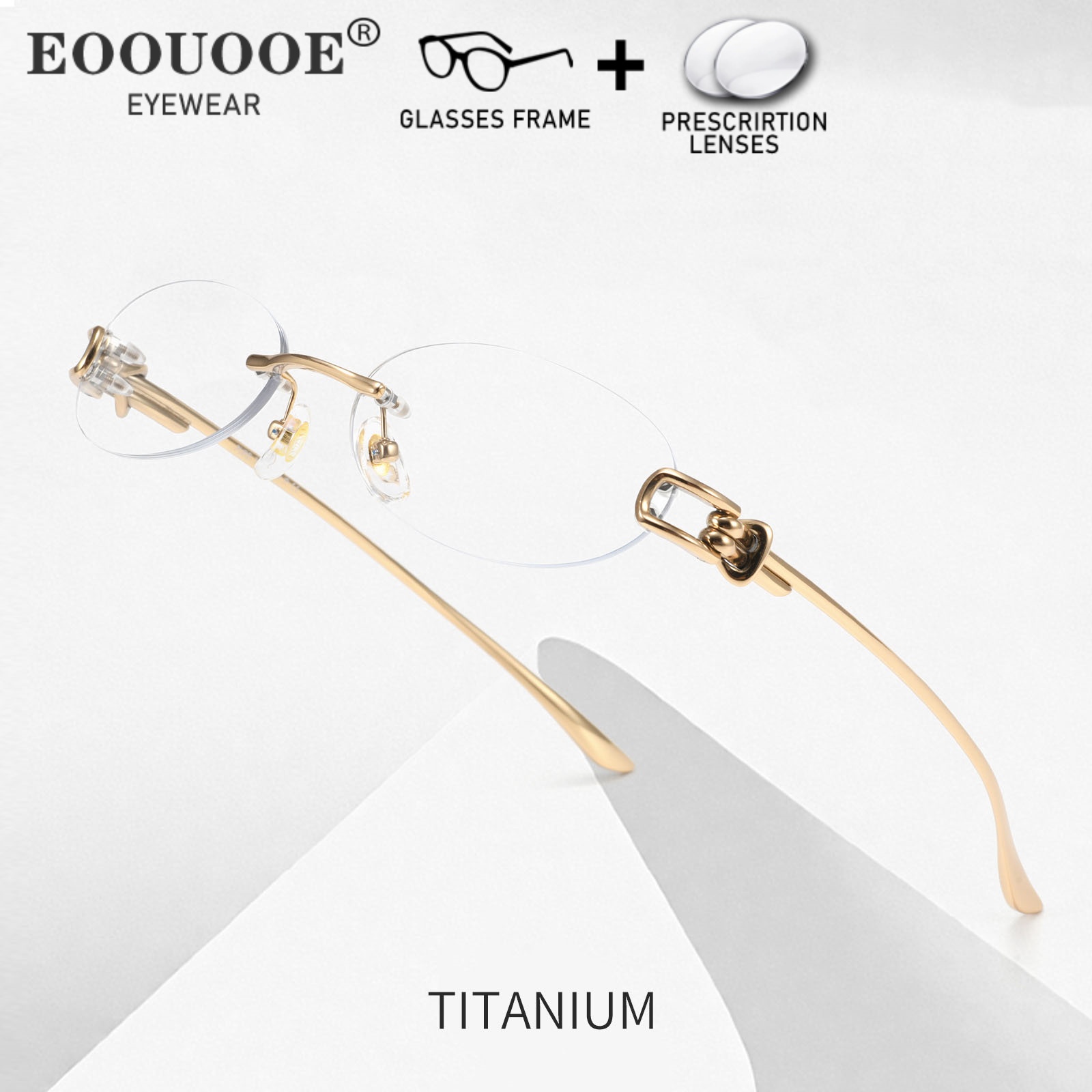 Новые модные безободковые очки – обзор и цена Men'S Fashion Rimless Glasses